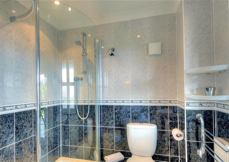 This is the bathroom at 9 Coram Court, Lyme Regis