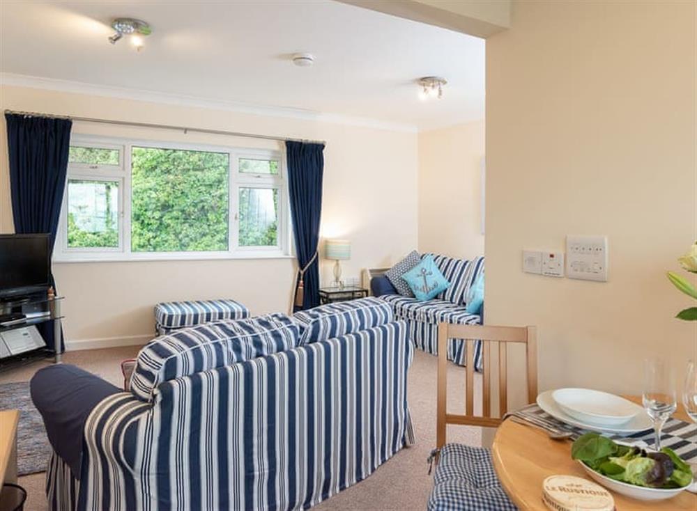 Delightful living area at 9 Dolphin Court in Brixham, South Devon