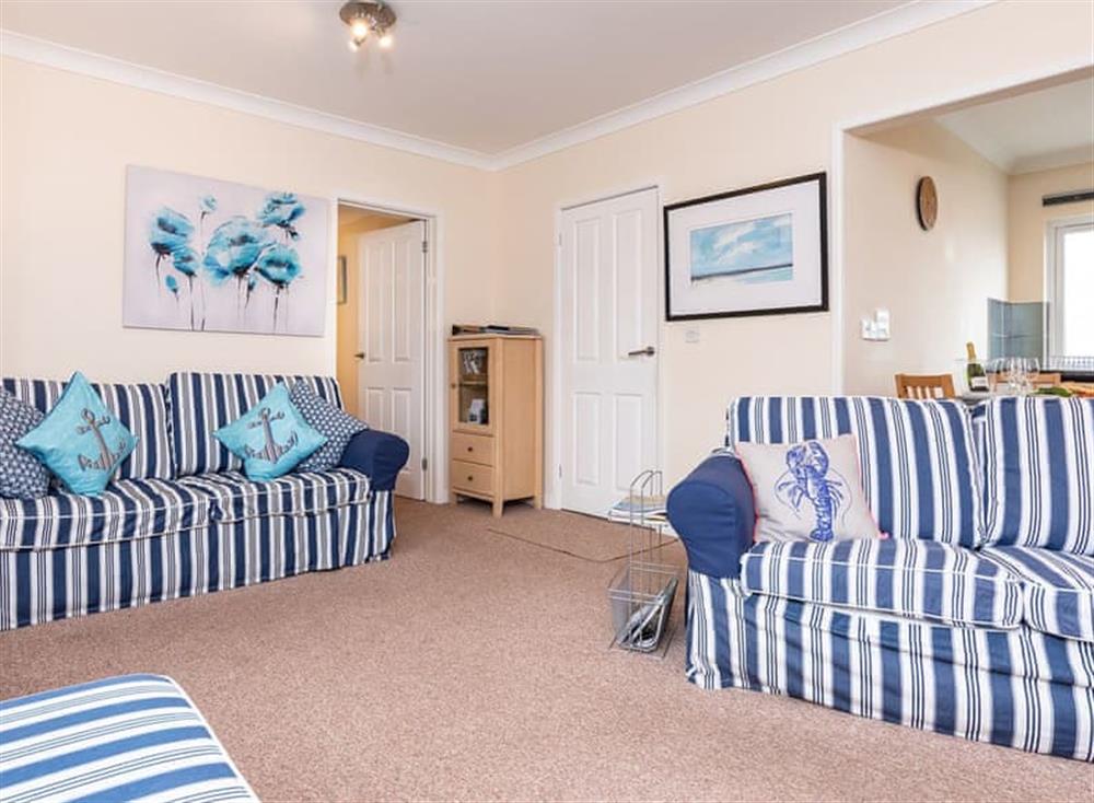 Spacious living area at 9 Dolphin Court in Brixham, South Devon