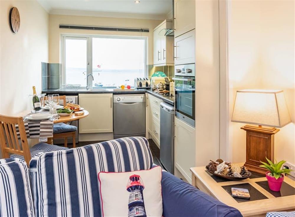 Wonderful apartment overlooking the harbour at 9 Dolphin Court in Brixham, South Devon