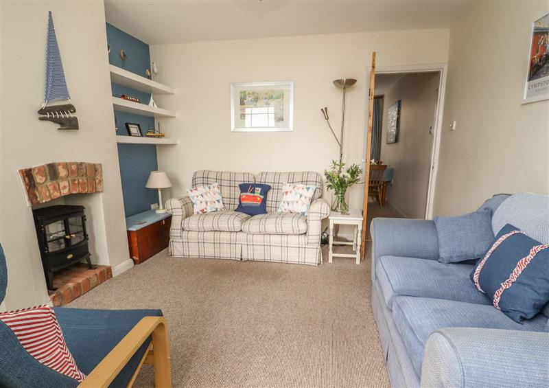 Relax in the living area at 9 Harefield Cottages, Lympstone