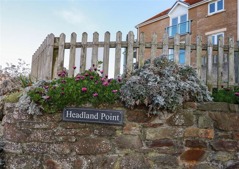 The garden in 9 Headland Point at 9 Headland Point, Newquay