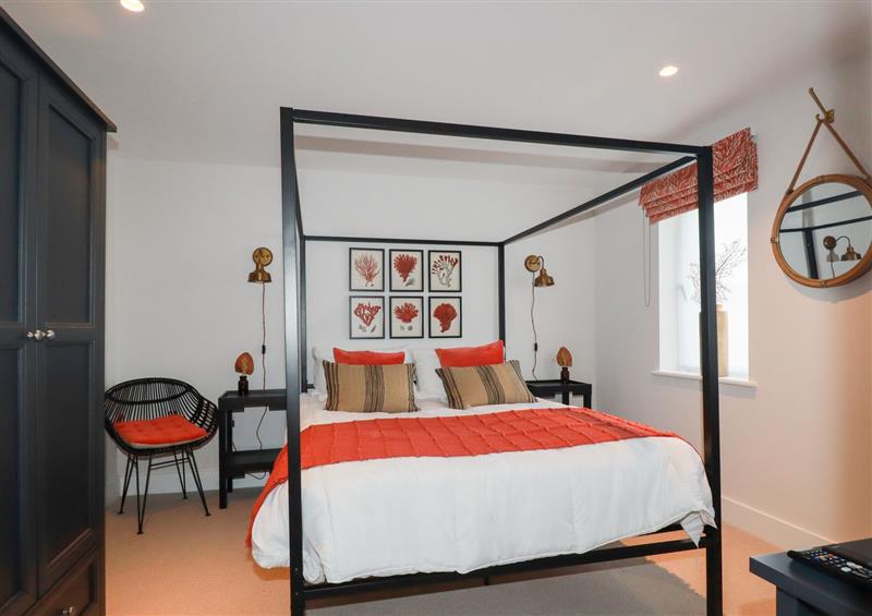 A bedroom in 9 Longshore at 9 Longshore, Porth near Newquay