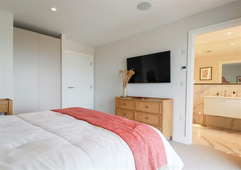 One of the bedrooms at 9 Longshore, Porth near Newquay