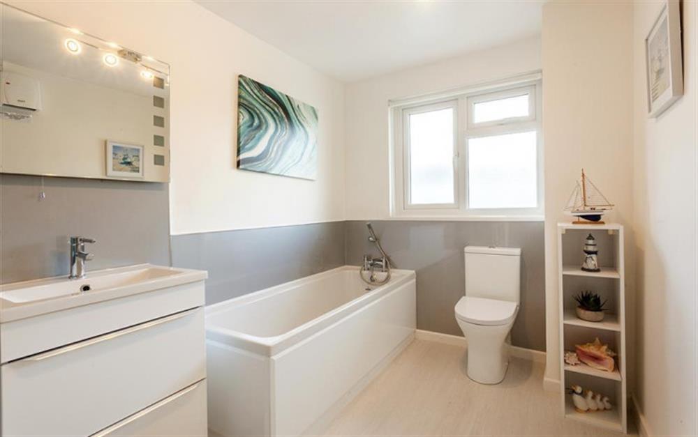 The new bathroom at 9 Mayflower Court in Dartmouth