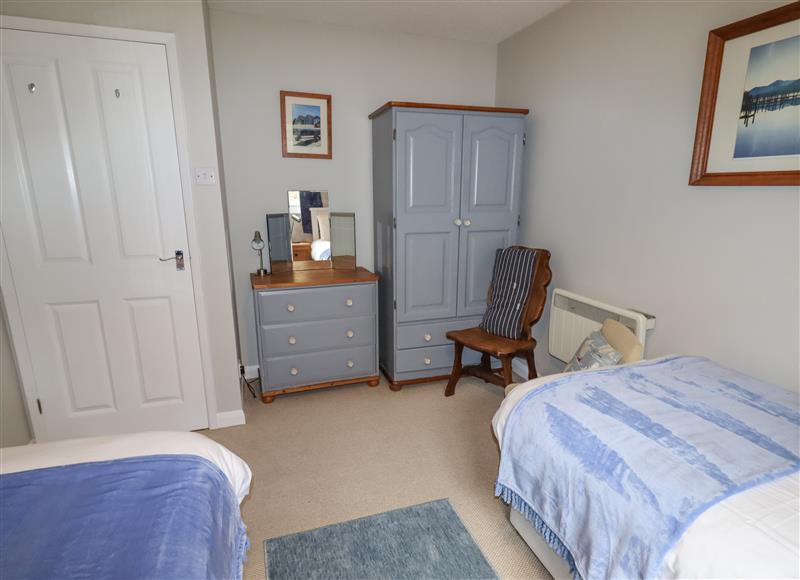 This is a bedroom at 9 Oakley Wharf, Porthmadog