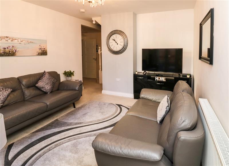 The living area at 9 Seaford Sands, Paignton