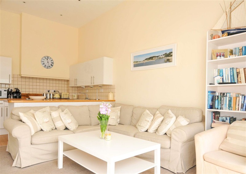 Enjoy the living room at 9 Slipway Cottages, Rock