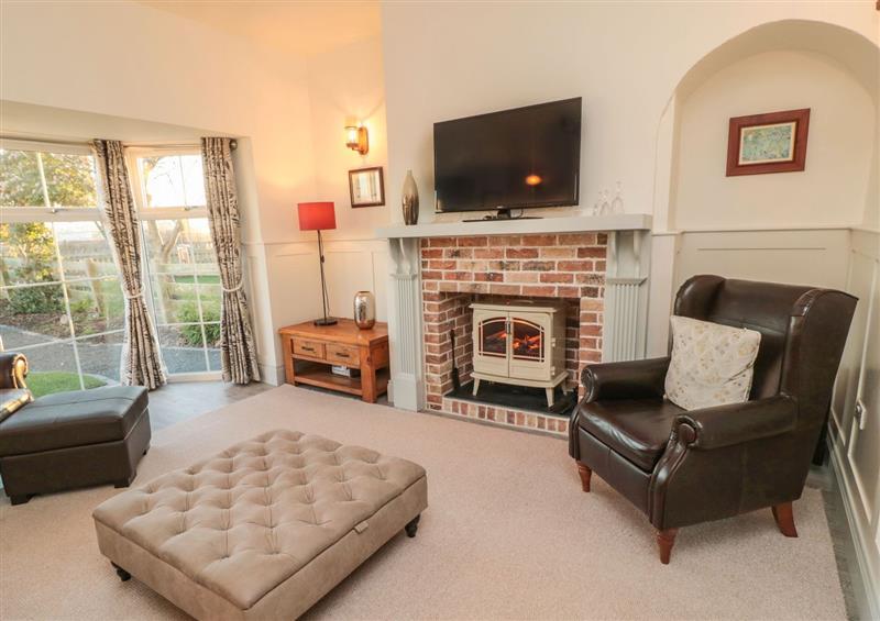 Enjoy the living room at 9 Station Cottages, Belford