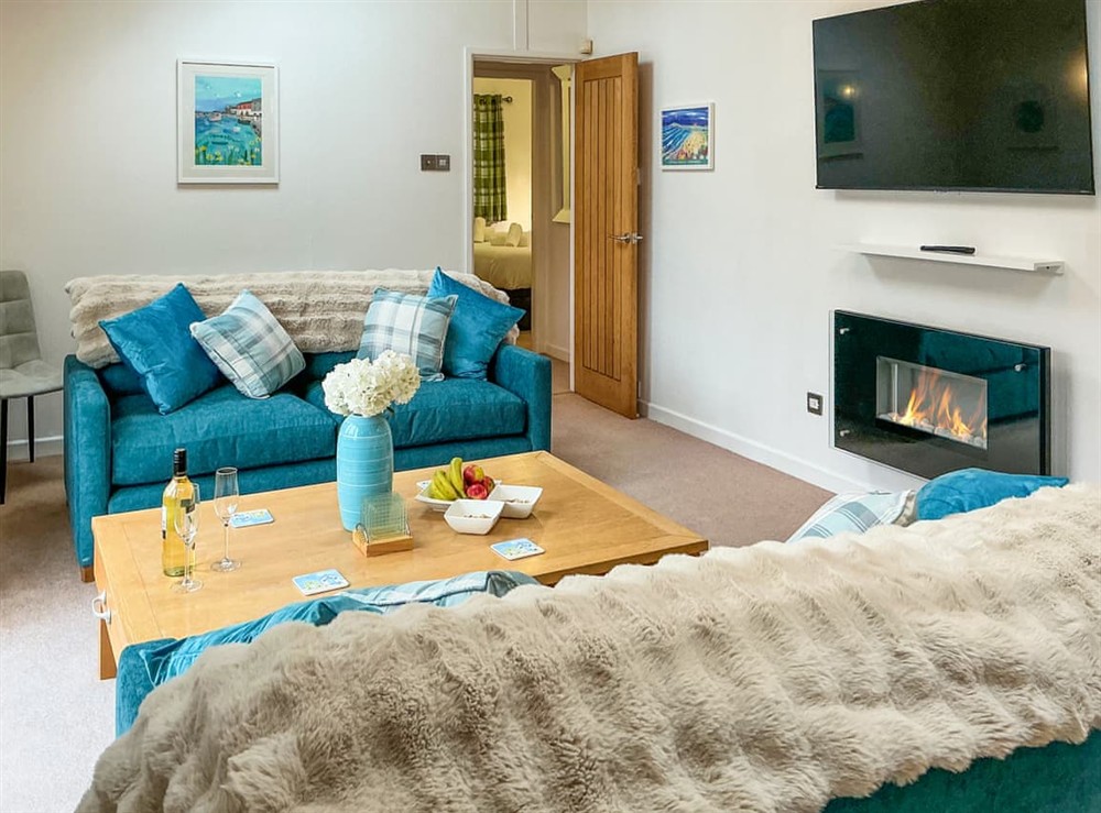 Living area at 9 Trehawks in Rock, Cornwall