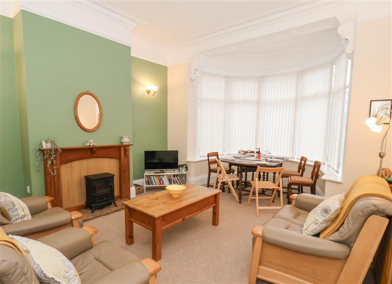 Relax in the living area at 94A West Avenue, Filey