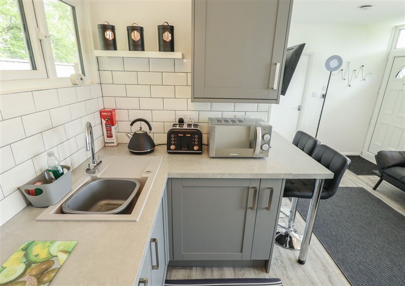 This is the kitchen at 99 Cherry Park, Chapel St Leonards