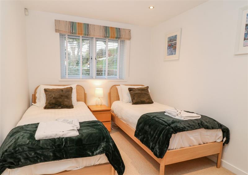One of the bedrooms at A Stones Throw, Downderry