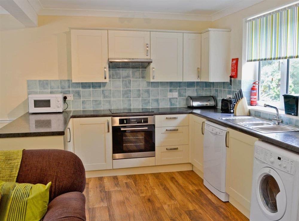 Open plan living/dining room/kitchen (photo 3) at A Twist of Lyme in Raymond’s Hill, near Lyme Regis, Devon