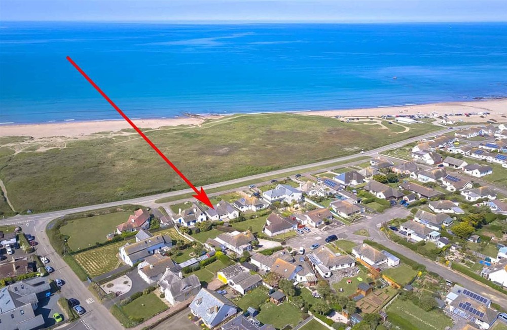 Beach at Aalsmeer in Widemouth Bay, Cornwall