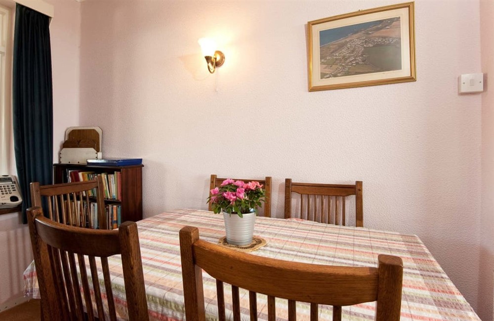 Dining Area at Aalsmeer in Widemouth Bay, Cornwall