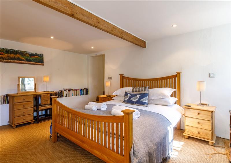One of the 5 bedrooms at Aarons Cottage, St Teath