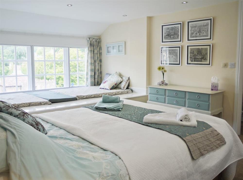 Master bedroom at Abacus House in Matlock, Derbyshire