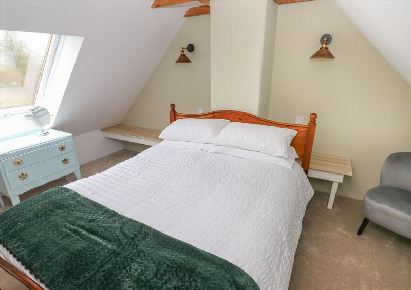 One of the bedrooms at Abaty Cottage, Talbenny near Broad Haven