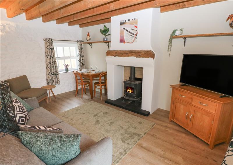 Relax in the living area at Abaty Cottage, Talbenny near Broad Haven