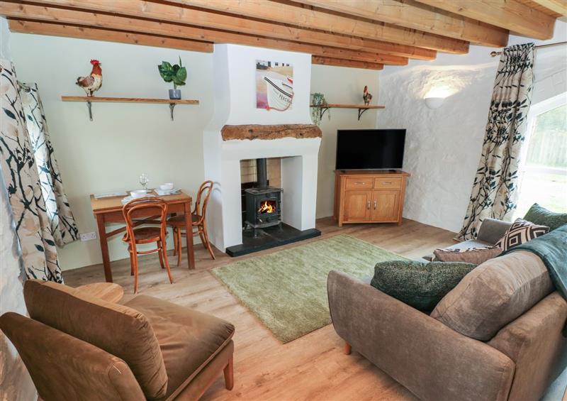 The living area at Abaty Cottage, Talbenny near Broad Haven