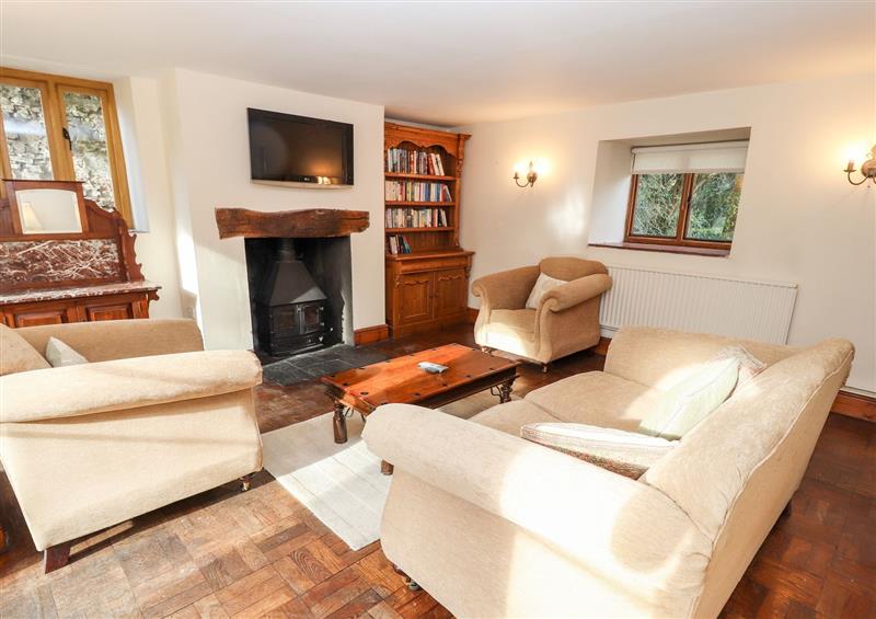 The living room at Abbey Cottage, Denbigh