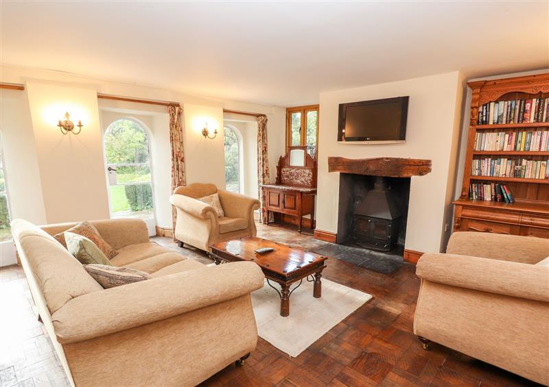 This is the living room at Abbey Cottage, Denbigh