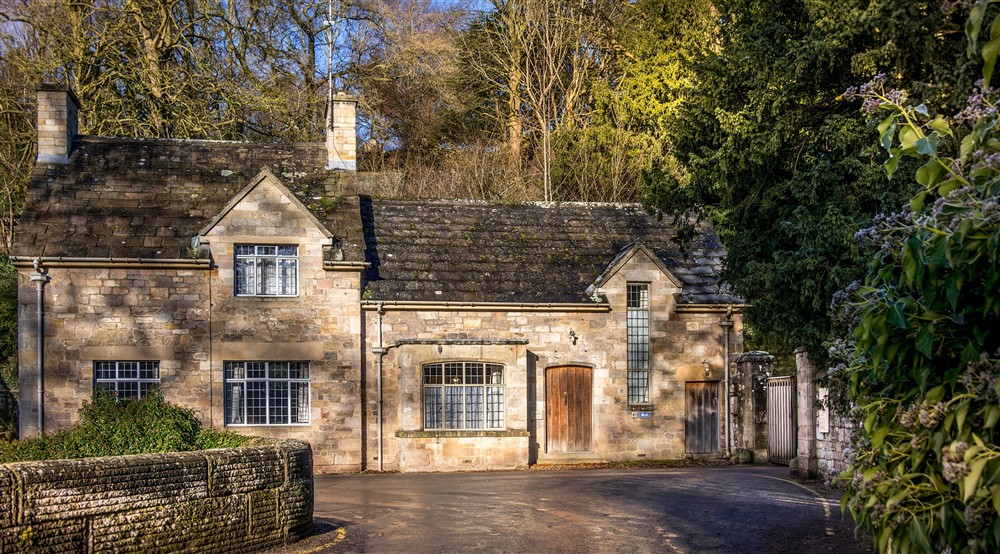 Abbey Cottage and neighbouring Abbey Stores, Yorkshire at Abbey Cottage in Nr Ripon, North Yorkshire