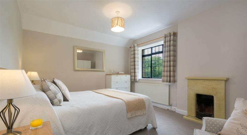 The double bedroom at Abbey Cottage in Nr Ripon, North Yorkshire