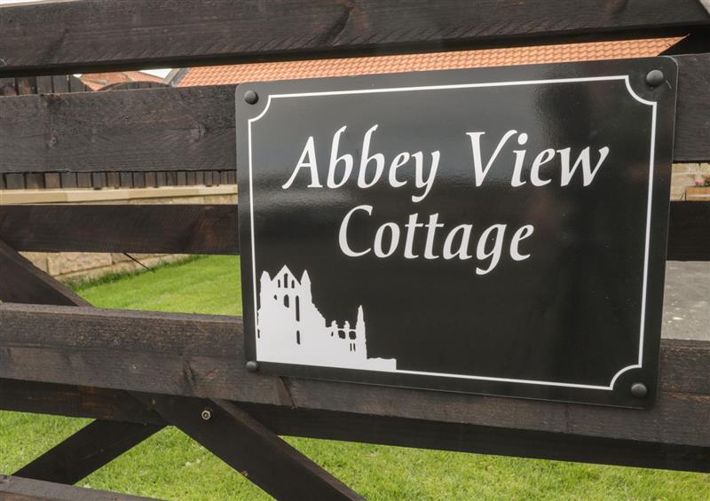 The garden at Abbey View Cottage, Whitby