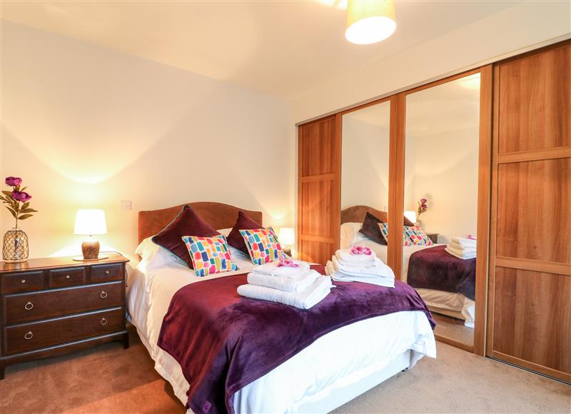 A bedroom in Abbey View Farm Cottage at Abbey View Farm Cottage, Croxden near Alton