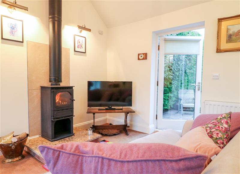 This is the living room at Abbey View Farm Cottage, Croxden near Alton