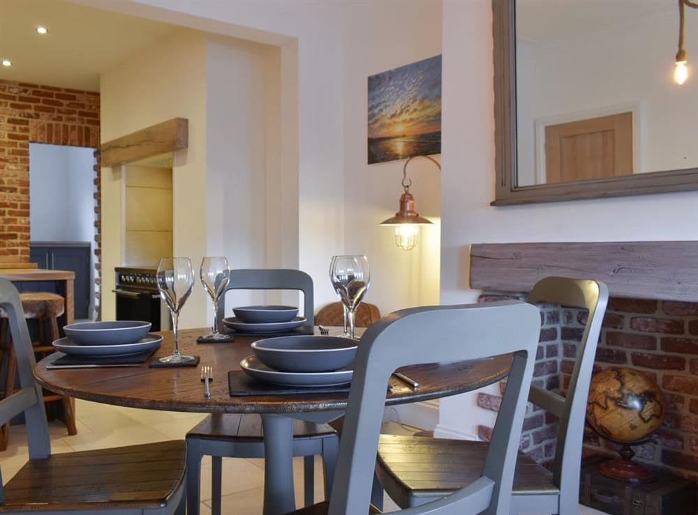 Spacious dining room and kitchen at Abbey View in Whitby, Yorkshire, North Yorkshire