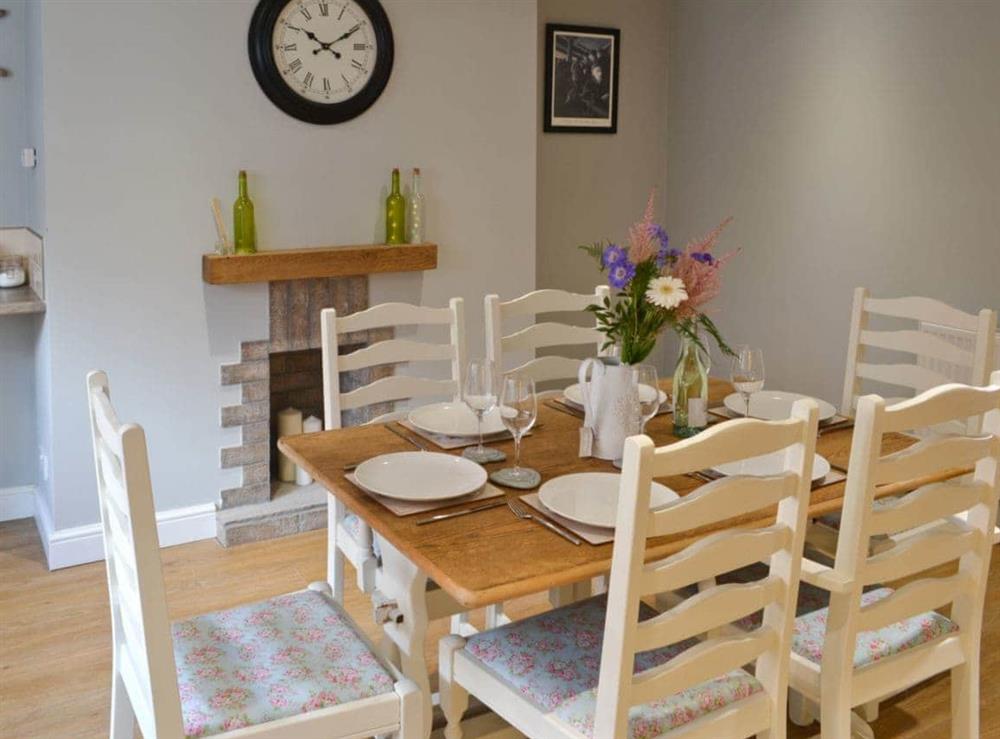 Stylish farmhouse style kitchen diner (photo 2) at Abbeydale Town House in Whitby, North Yorkshire