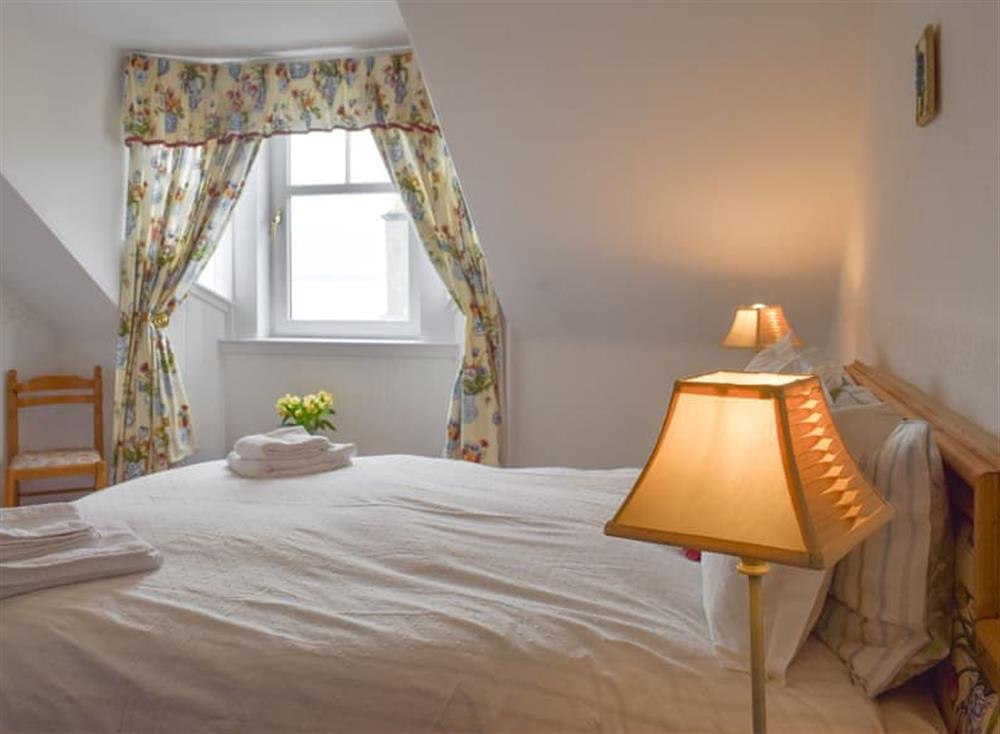 Comfortable second double bedroom at Abbie House in St Monans, Fife