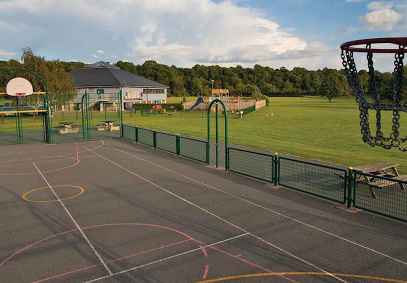 Multi sports court at Abbots Salford Park in Abbot’s Salford, Nr Evesham