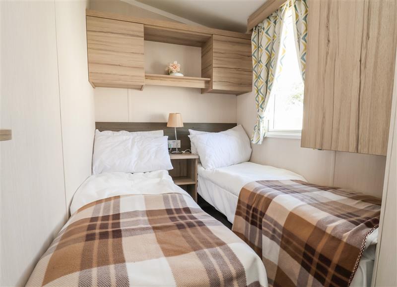 One of the bedrooms at ABCVan, Towyn