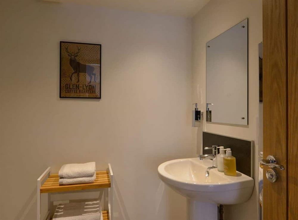 Shower room at Bonnie Cottage, 