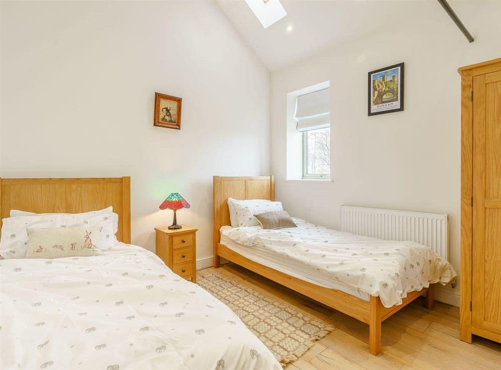 Twin bedroom at Abigails Cottage in Trimdon Station, County Durham, England