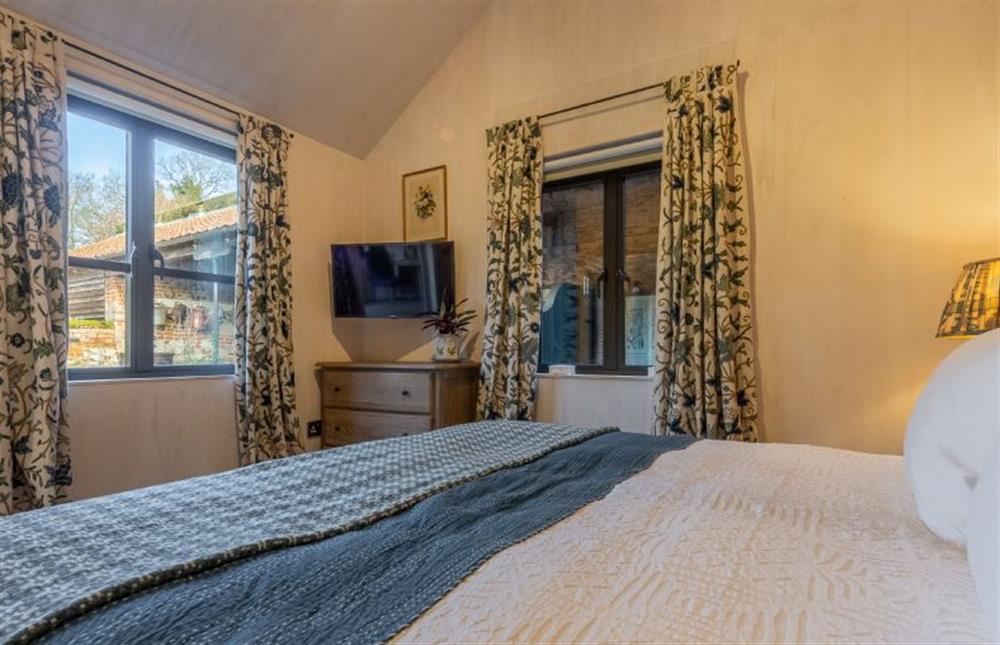 Ground floor: Super-king size bedroom at Able Stables, East Rudham near Kings Lynn