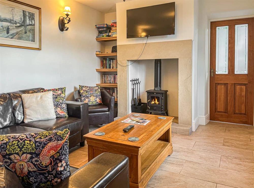 Living room at Acacia Cottage in Bolehill, Matlock, Derbyshire
