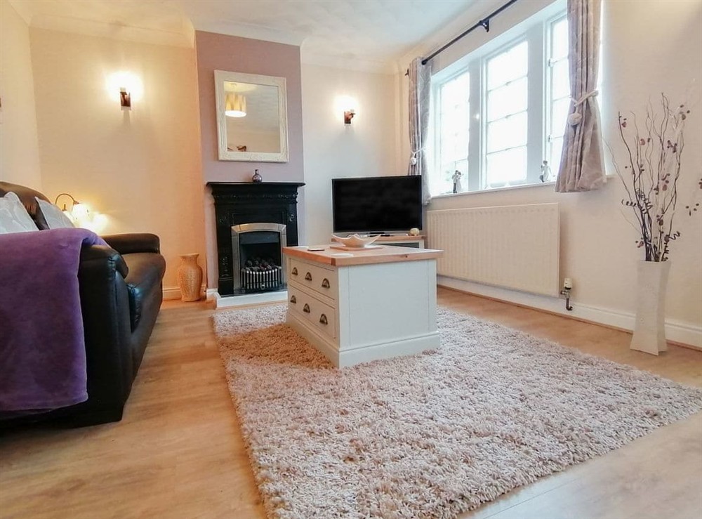 Living room at Acer Cottage in Tideswell, Derbyshire
