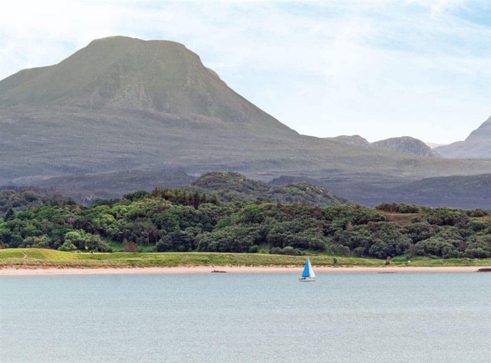 Beautiful surrounding area at Ach-na-Clachan in Gairloch, Wester Ross., Ross-Shire