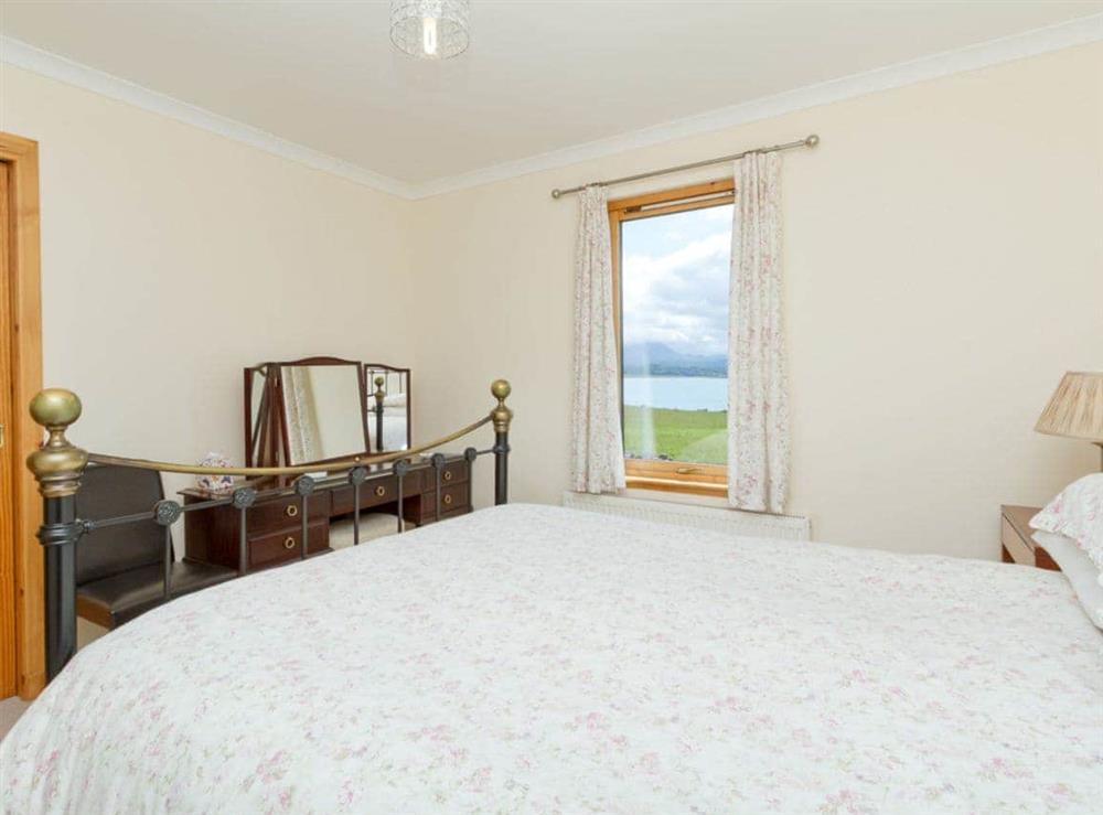 Double bedroom with lovely views at Ach-na-Clachan in Gairloch, Wester Ross., Ross-Shire