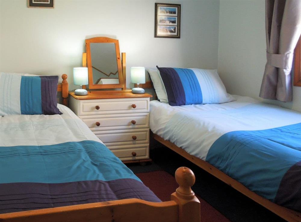 Twin bedroom at Ach-Na-Mara in Fiskavaig, Isle of Skye, Isle Of Skye