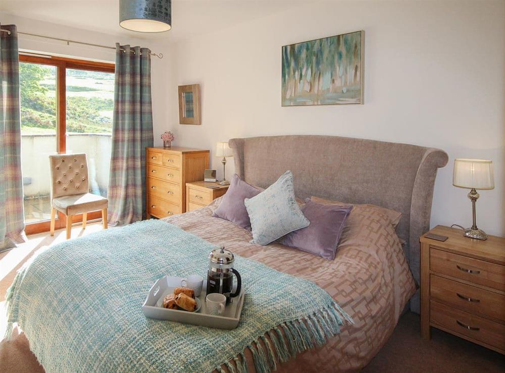 Cosy and welcoming double bedroom at Achabeg in Lochgilphead, Argyll
