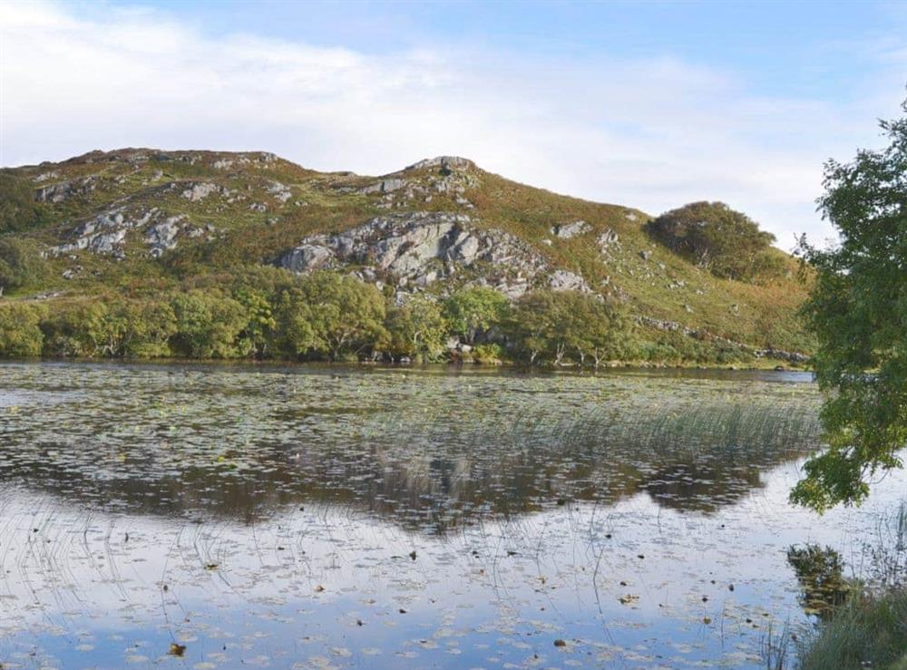 Loch - 50yds from property at Achd in Drumbeg, by Lochinver, Sutherland