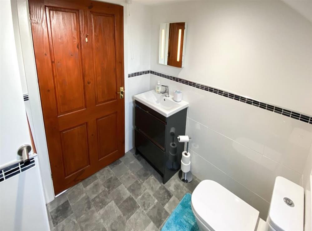 Shower room at Achluachrach Cottage in Roy Bridge, Inverness-Shire