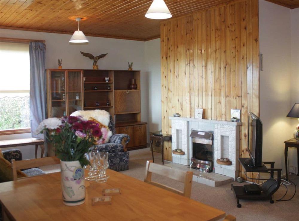 Dining Area at Achnacarry Cottage in Lonemore, near Dornoch, Sutherland