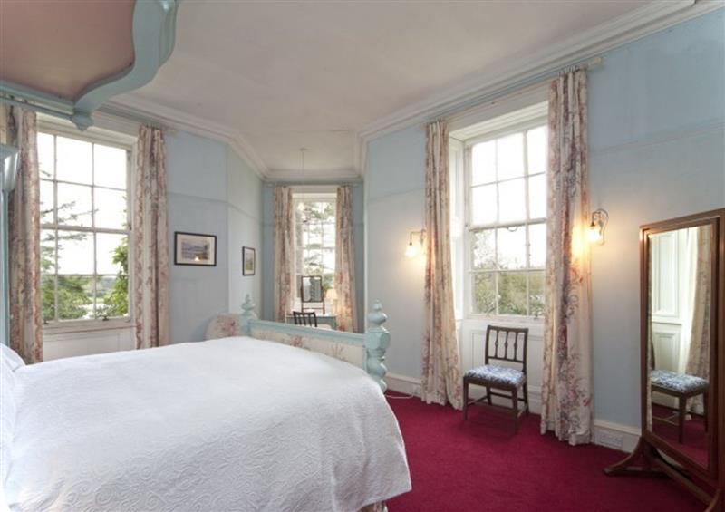 One of the bedrooms at Achnacloich, Connel